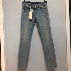 G-Star Raw Light Wash Skinny Jeans W26 X L32